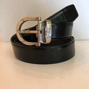 Salvatore Ferragamo Reversible Leather Belt